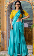 SKYORA PRE DRAPPED SAREE