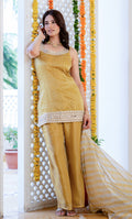 ZARIYA YELLOW SUIT SET