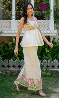 MYRA EMBROIDERED COTTON CO-ORD SET
