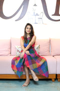 EKTA – MADRAS CHECKS COTTON WITH HEARTS