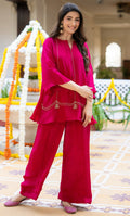 SHAGUN PINK ETHNIC CO-ORD SET