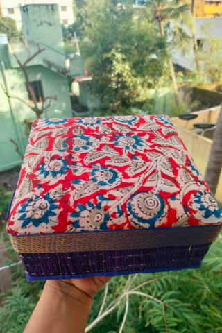 Korai Kalamkari with Mat gift box