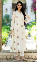 K-VIBE LILAC LOTUS KURTA CO ORD SET