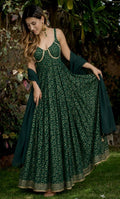 EMERALD BRASSO ANARKALI SET