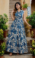 BLUE BLOSSOM DRESS