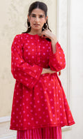 RAGINI RED POLKA CO-ORD SET
