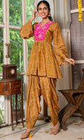 ZEST FLORAL PATIALA SET