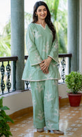 MINT JASMINE FARSHI SUIT SET