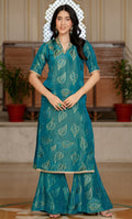 AAVYA FIROZA KURTA CO-ORD SET