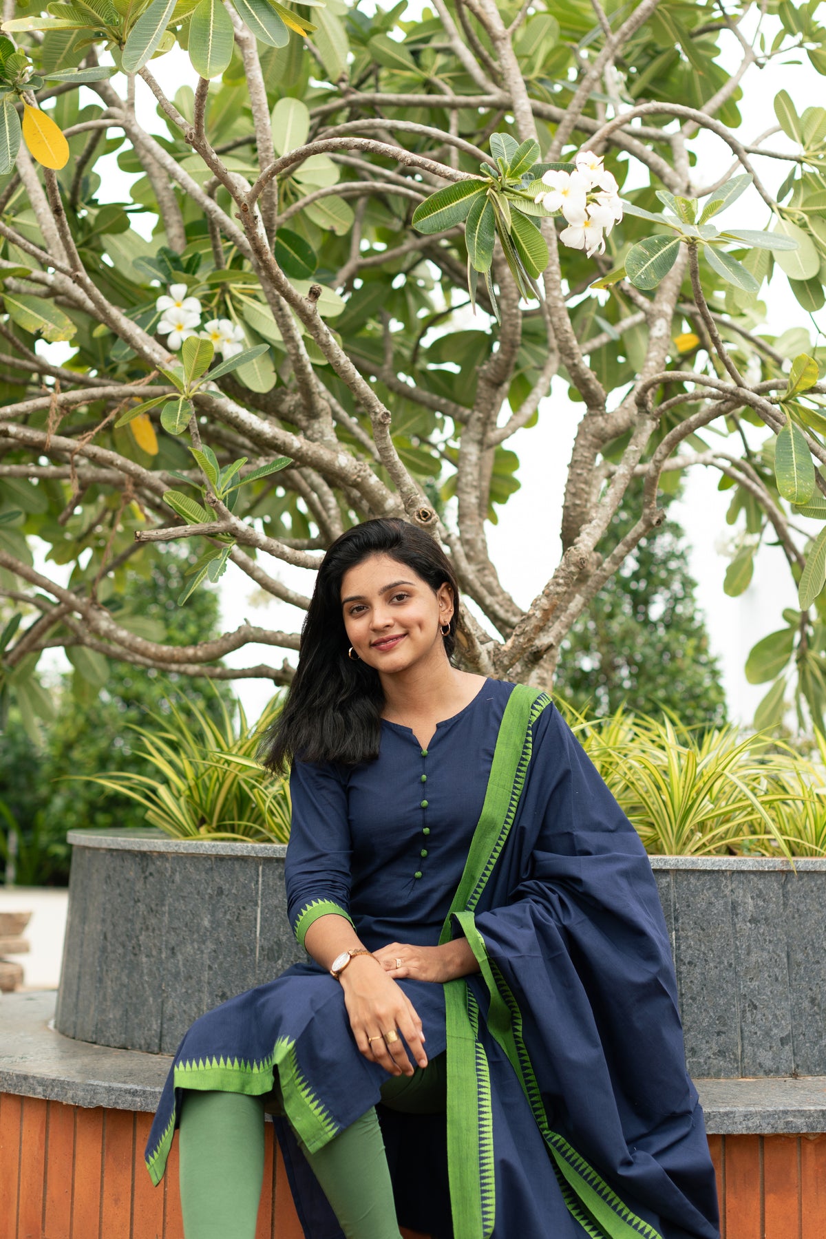 RAVALI BLUE KURTA