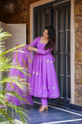 ZIYA PURPLE KURTA SET