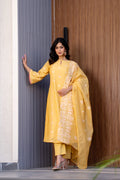 Zarisha Kota Doria Kurta Set