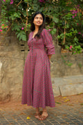 PINK AND GREEN CHECKS MIDI
