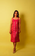 ZIVA — PINK SILK DRESS