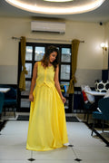 OVIYA — YELLOW SKIRT SET