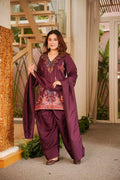 NAVISHA EMBROIDERED FARSHI SALWAR SET