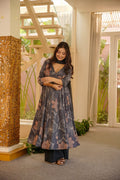 JIVISHA RAYON ANARKALI SUIT SET