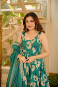 BAAMINI COTTON ANARKALI SUIT SET