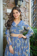 NERELLE BLOOM LEHENGA SET