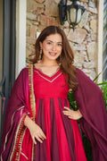 HYLEEN GLOW ANARKALI SUIT SET