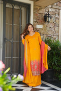 ZAFRIN STRAIGHT KURTA SET