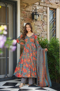 AHELI COTTON ANARKALI SET
