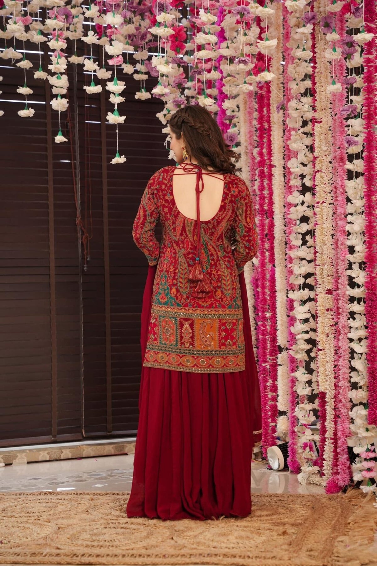 Juliet embroidered suit set