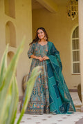 AARYELITH HEAVY EMBROIDERED MAXI SET