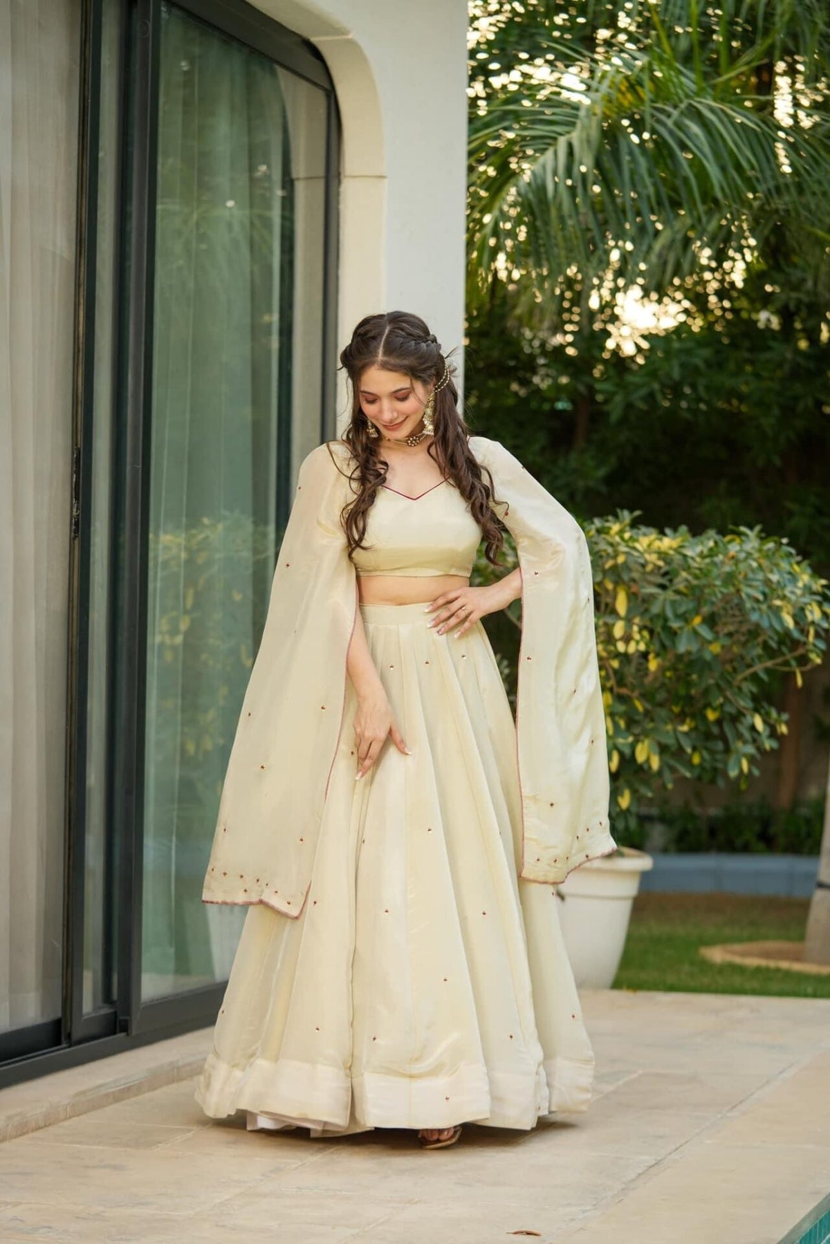 Sagnika pure cosmos lehenga choli set