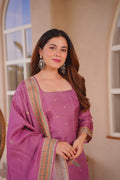 HRIDYA PRINTED STRAIGHT KURTA SET