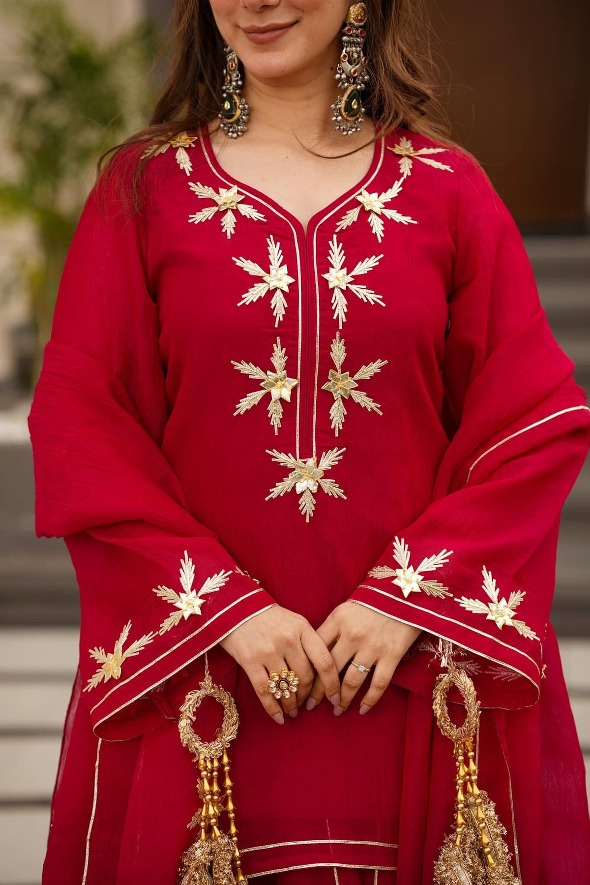 Heavenly aura kurta palazzo set