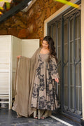 SAUMIKA COTTON ANARKALI SUIT SET