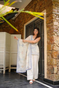 AFSA PRINTED FARSHI SALWAR SET