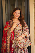 KEVIRA FLORAL EMBROIDERED KURTA SET