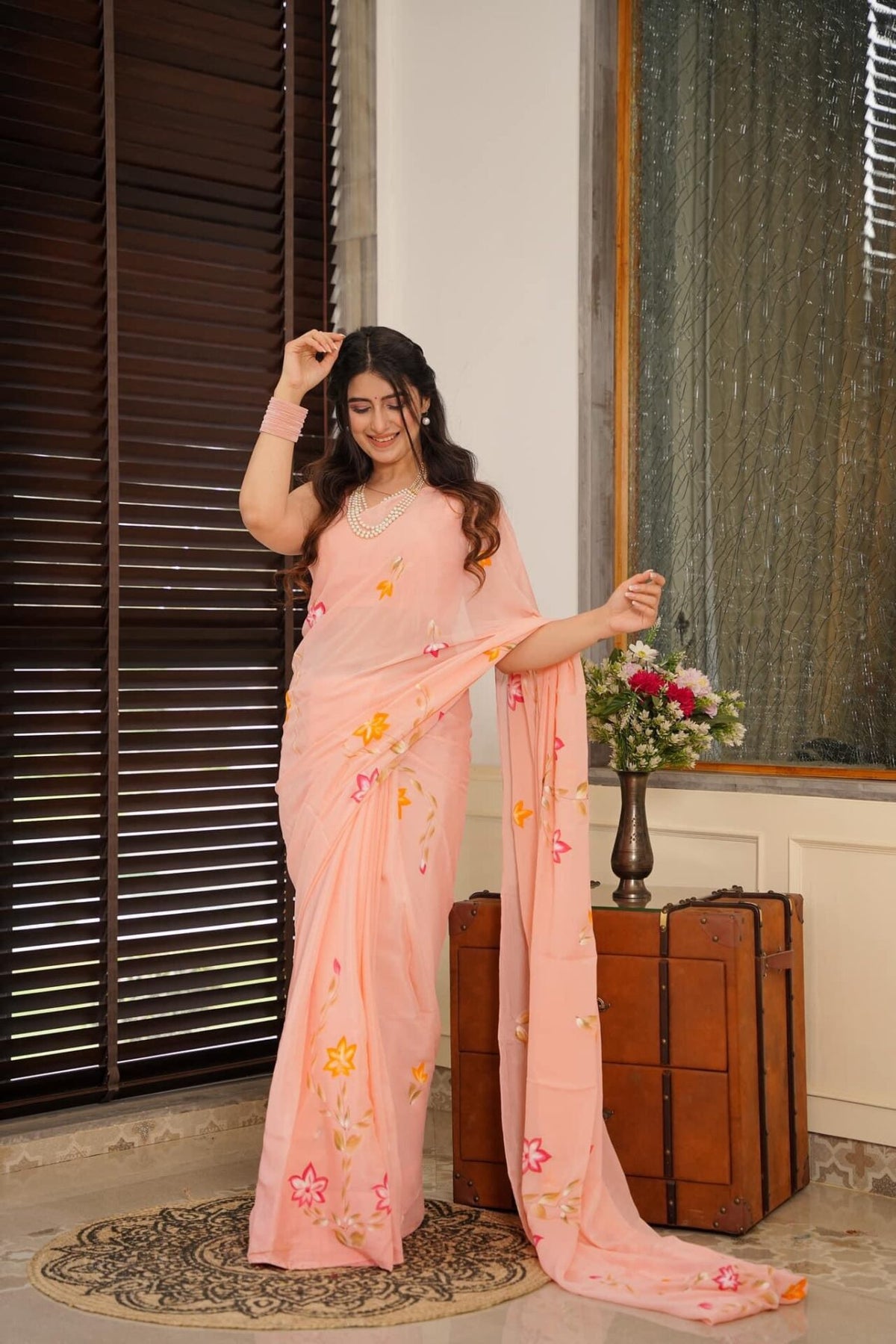 AARADHANA PEARL SAREE