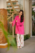 MAHIN PINK TRENDY KURTA SET
