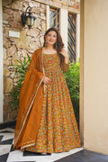 VIREHYA GLAM HEAVY EMBROIDERED MAXI SET