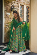 VRISAYA VEDA HEAVY EMBROIDERED MAXI SET