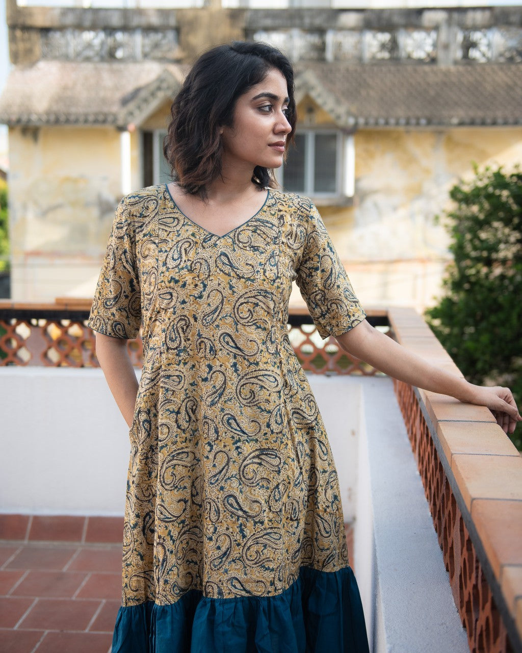 20 Beautiful Kalamkari Anarkali And Gown Designs To Try Out!! | Kalamkari  dresses, Frock models, Long frock models
