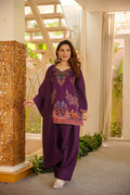 JAZMIRA EMBROIDERED FARSHI SALWAR SET