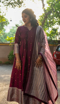 GITANJALI - BURGUNDY